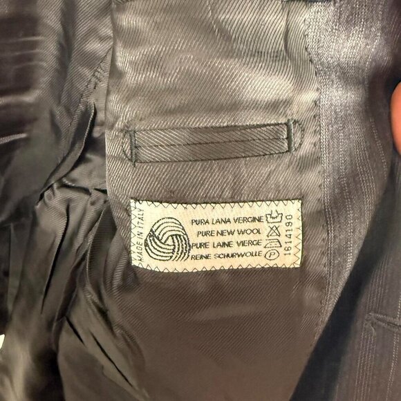 Loro Piana Wool 3 Button Blazer Sport Coat Size 40 - Picture 5 of 11